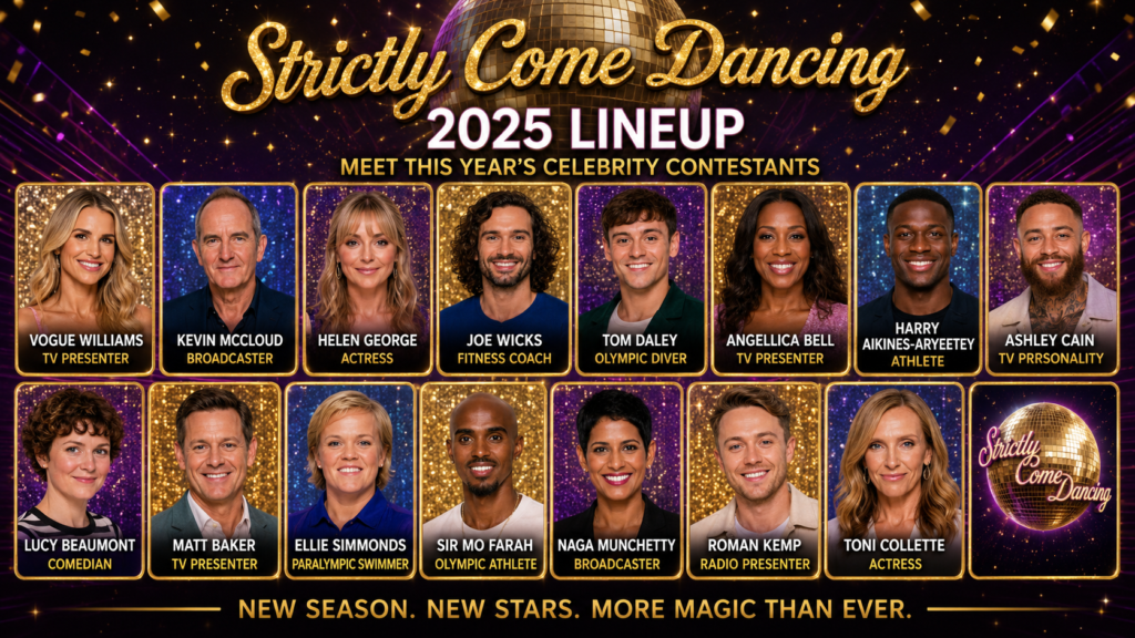 Strictly Come Dancing 2025 Lineup: Full Celebrity Cast Guide
