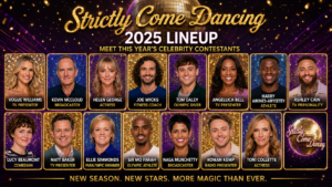 strictly come dancing 2025 lineup