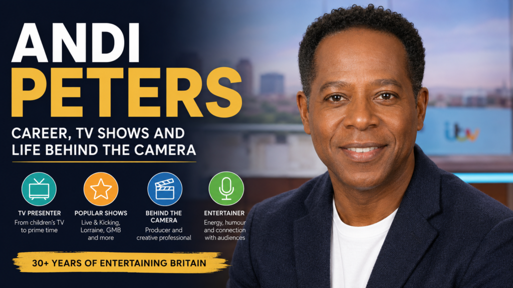 Andi Peters: Career, TV Shows and Life Behind the Camera