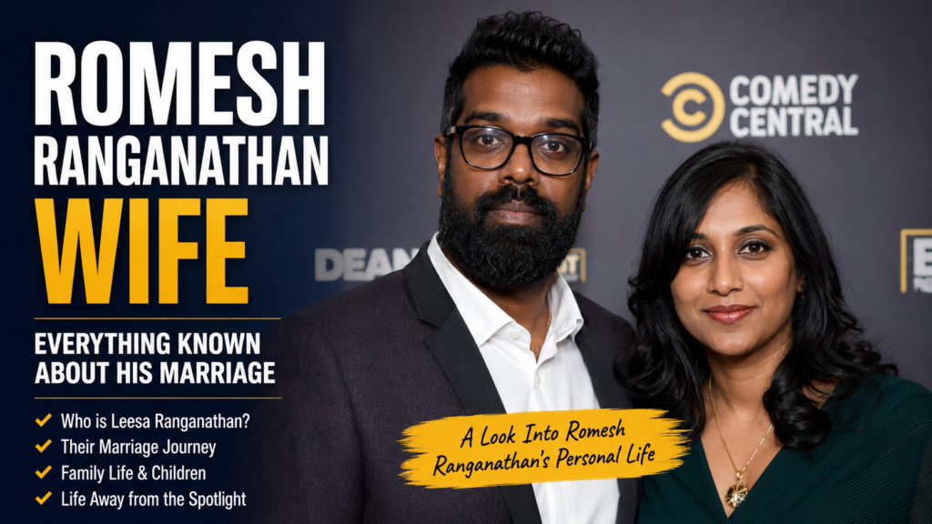 Romesh Ranganathan Wife: Everything Known About His Marriage