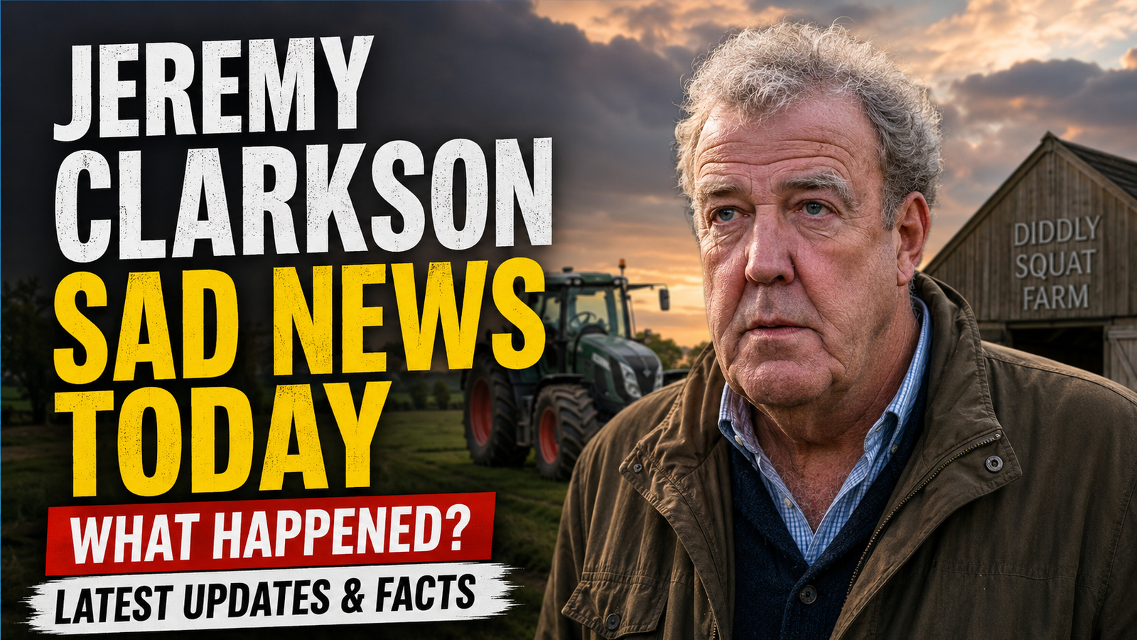 jeremy clarkson sad news today