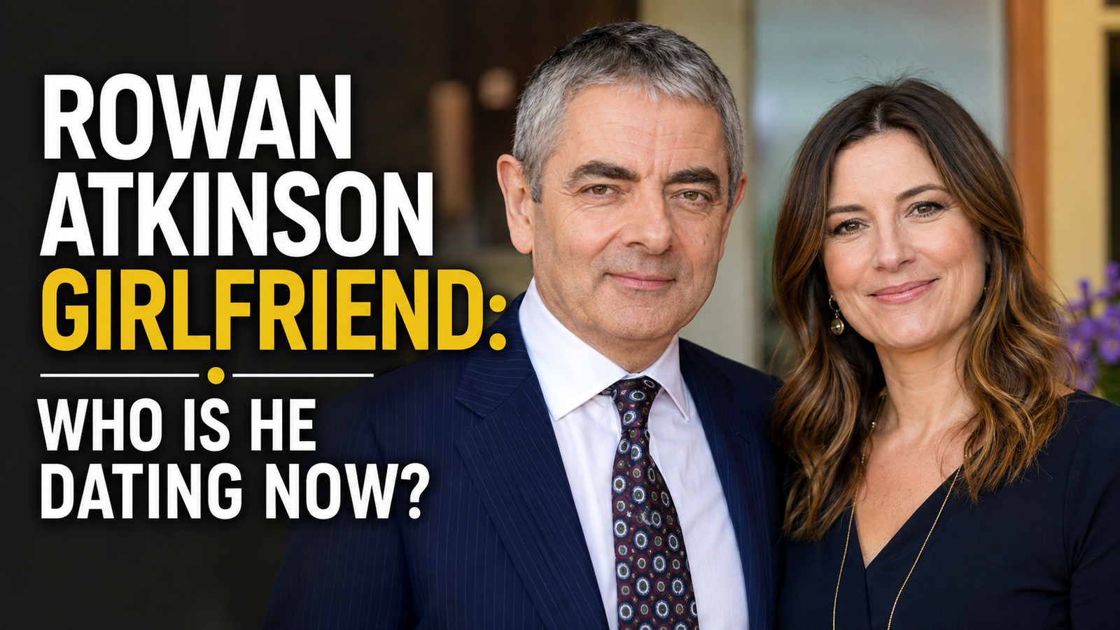 rowan atkinson girlfriend