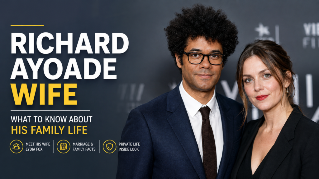 Richard Ayoade Wife: What to Know About His Family Life