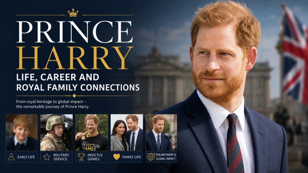 Prince Harry: Life, Career and Royal Family Connections